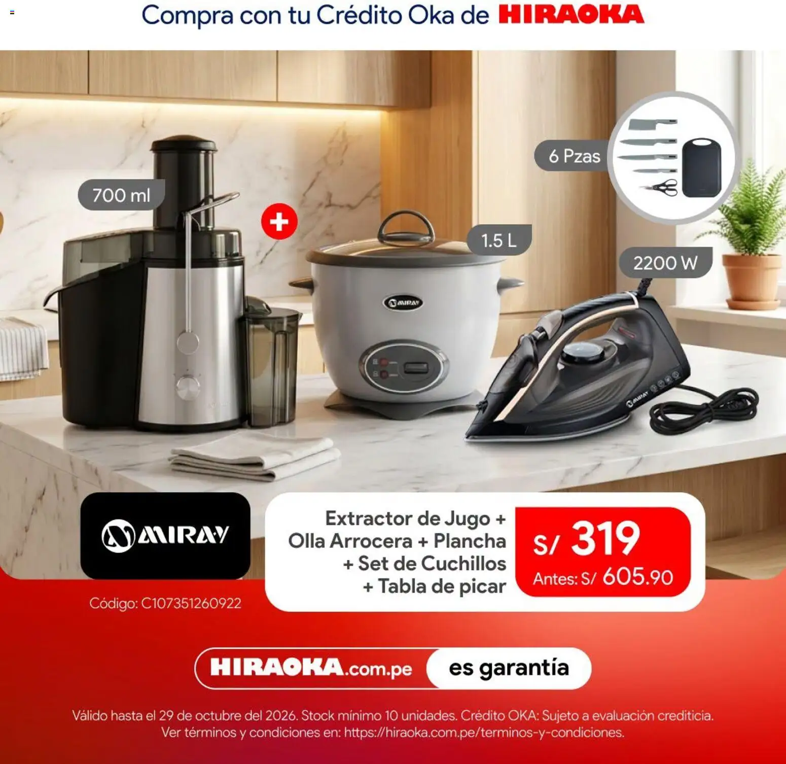Catálogo Hiraoka válido desde 28/10/2026 | Página: 4