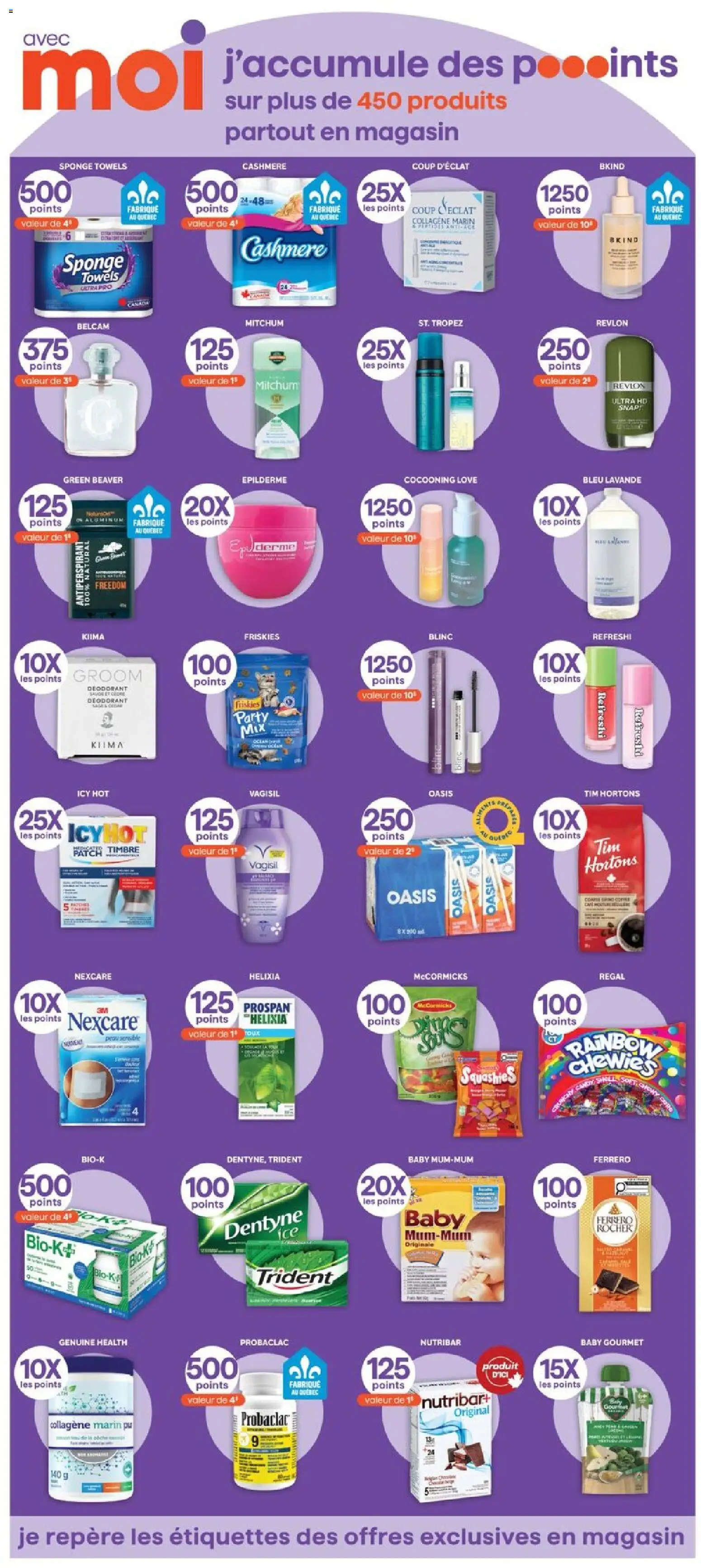 Brunet flyer valid from Sep 10, 2026 | Page: 9 | Products: Sponge, Towels, Deodorant, Antiperspirant