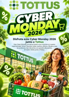 Tottus Cyber Monday válido desde el 05.10.2026