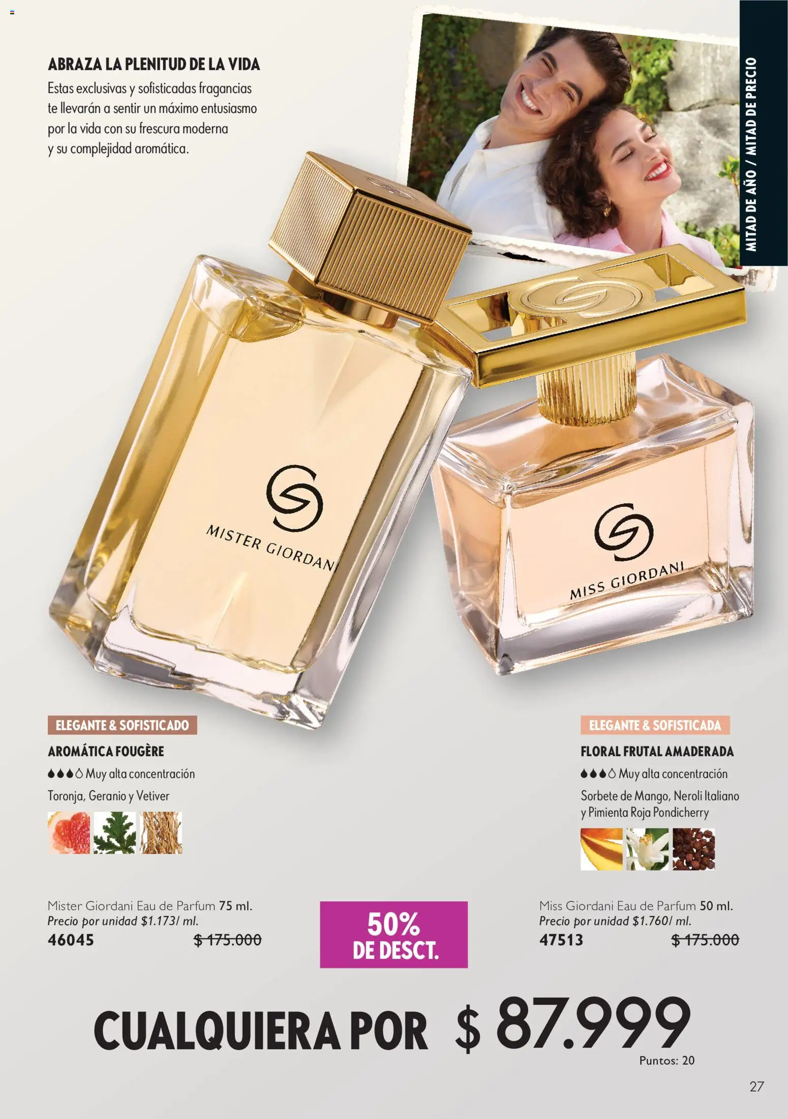 Oriflame revista - valida desde el 11/07/2026 | Página: 27 | Productos: Pimienta, Té