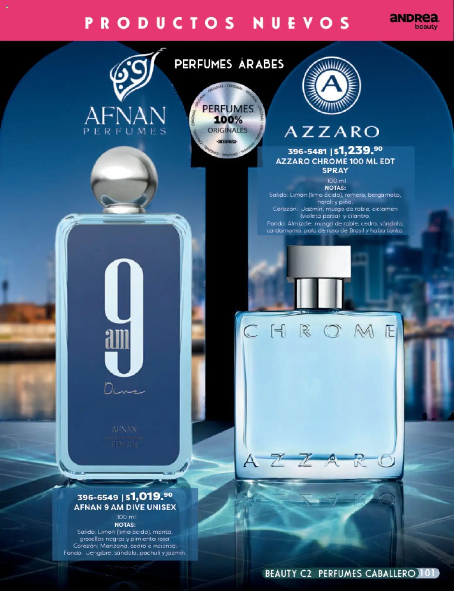 Nuevas ofertas de Andrea válidas en toda la República Mexicana desde el 24.05.2026. ¡Encuentra las mejores ofertas en Andrea catálogo Beauty! | Página: 101 | Productos: Pimienta, Limón, Lima