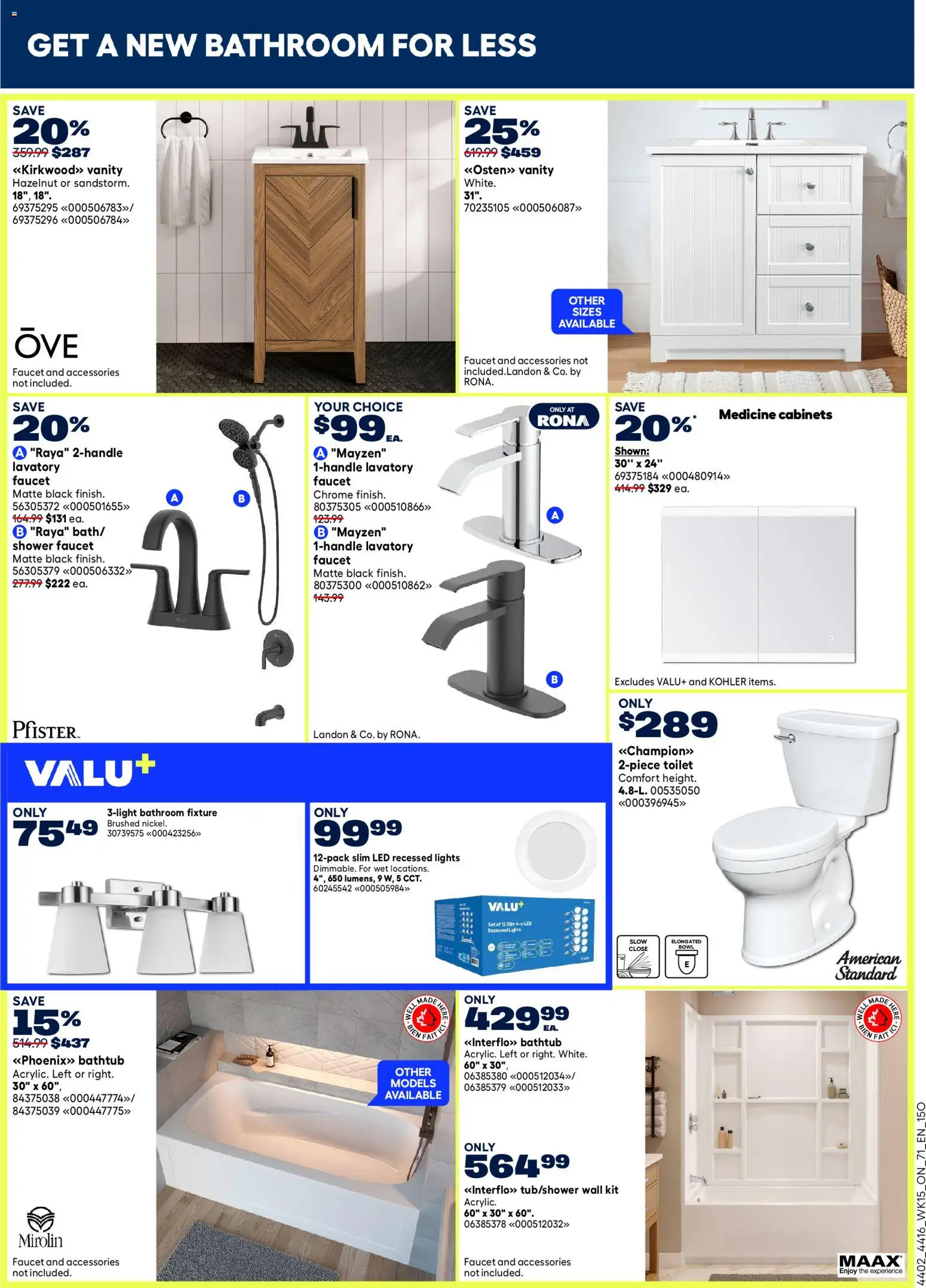 Rona Flyer from May 7, 2026 - Unlock Huge Savings | Canada