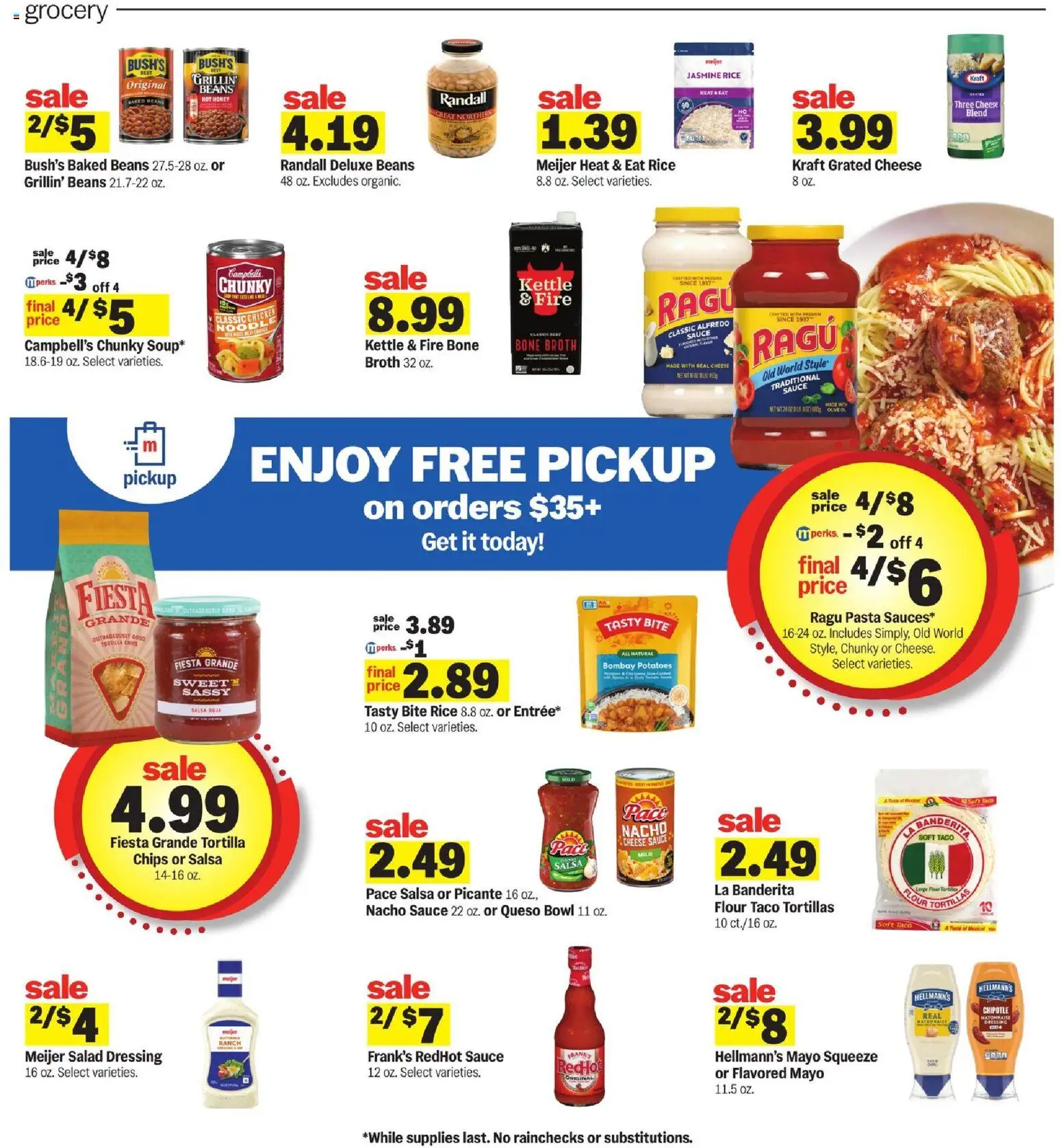 Meijer Weekly Ad - valid from 09/30/2026 | Page: 9 | Products: Jasmine rice, Honey, Flour, Kettle