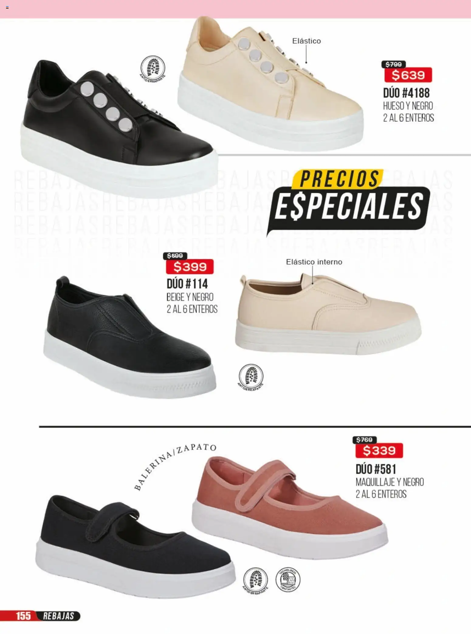 Nuevas ofertas de Cklass válidas en toda la República Mexicana desde el 23/06/2026. ¡Encuentra las mejores ofertas en Cklass catálogo Rebajas sobre rebajas calzado! | Página: 156 | Productos: Maquillaje