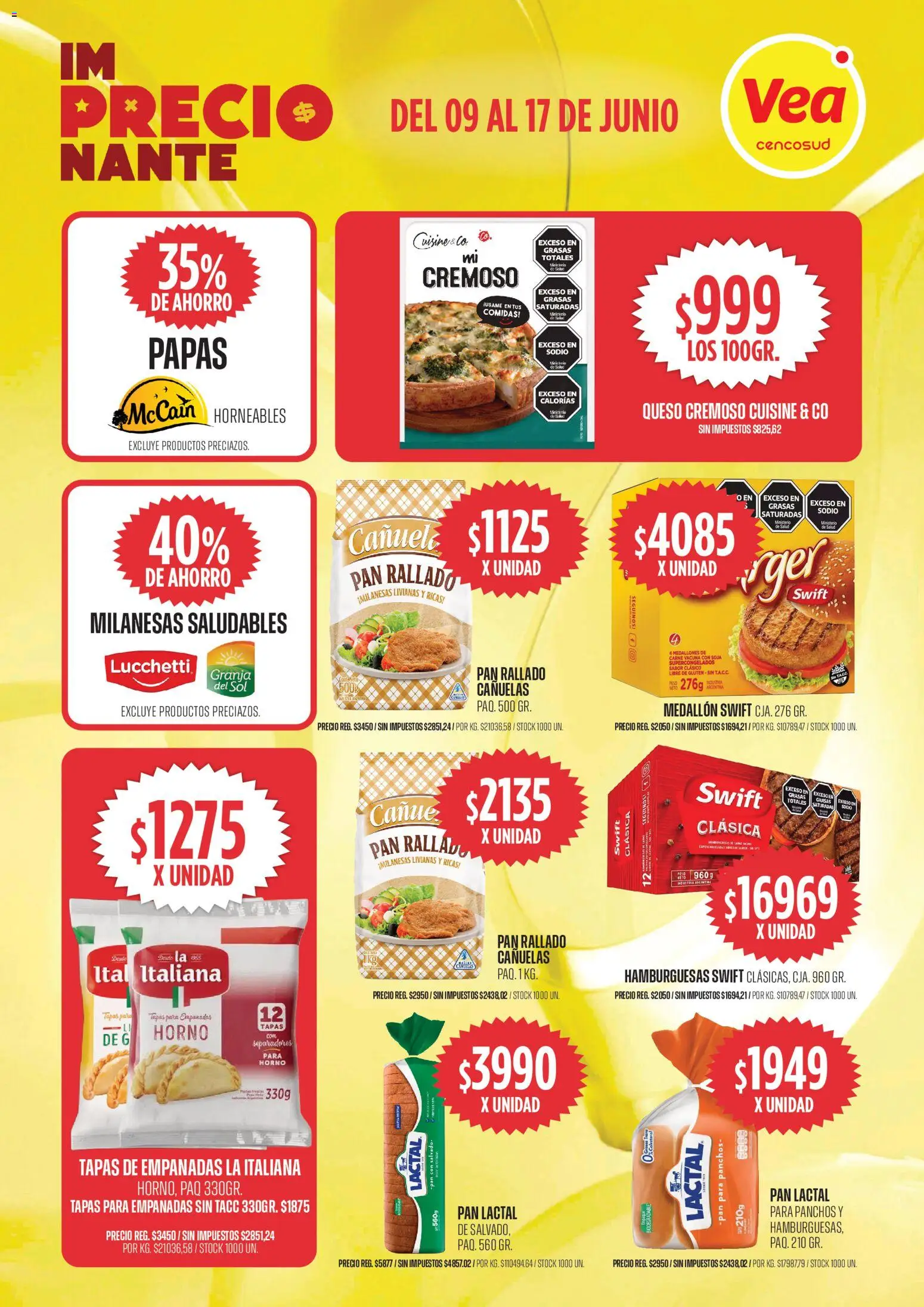 Vea ofertas │ válido desde el 09.06.2026 | Página: 7 | Productos: Horno, Queso, Pan, Pan rallado