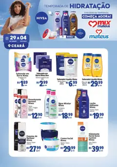 Mateus ofertas Nivea - Pré-Visualização do folheto da loja Mateus, válido de 29/09/2026