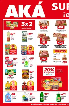 Vista previa de Arteli folleto Aká Super Bodega, nuevo folleto de la tienda, válido en México a partir del 30/06/2026