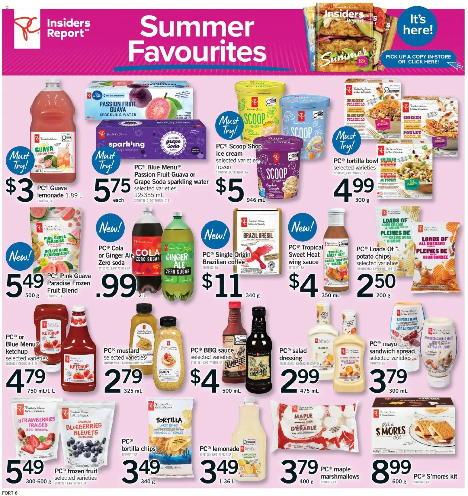 Fortinos flyer valid from 21.05.2026 | Page: 7 | Products: Beef, Strawberries, Cream, Ice cream