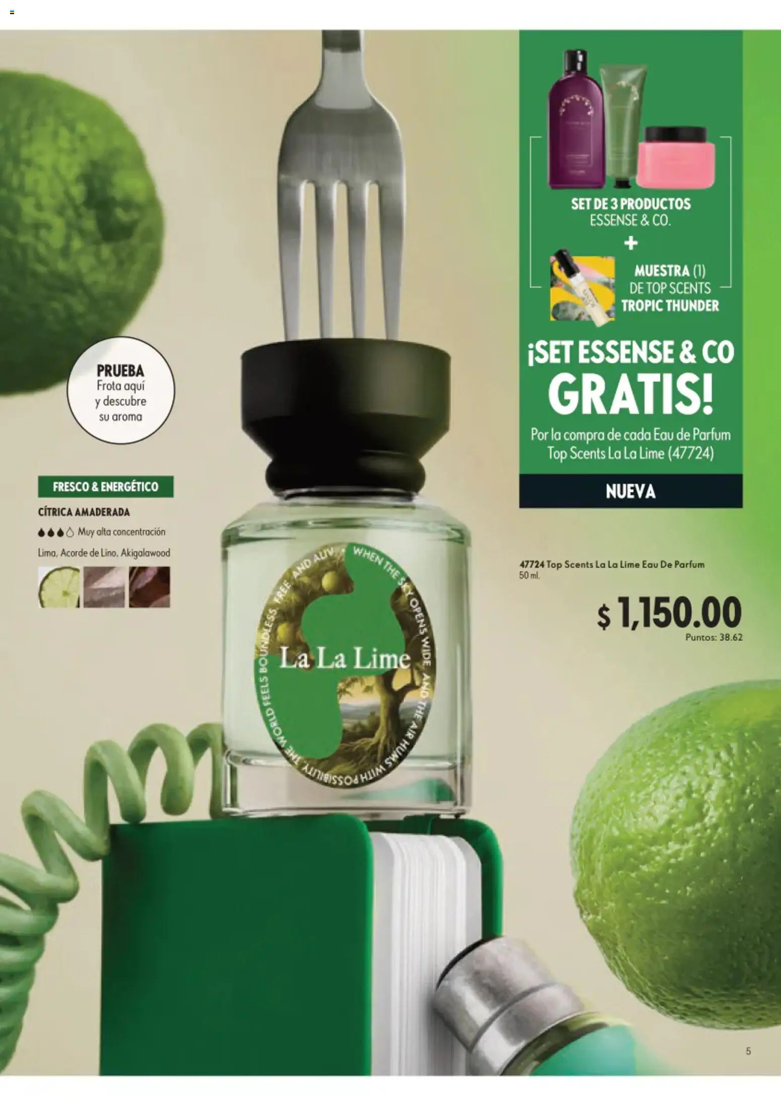 Nuevas ofertas de Oriflame válidas en toda la República Mexicana desde el 22/08/2026. ¡Encuentra las mejores ofertas en Oriflame campaña 12 2026! | Página: 5 | Productos: Top