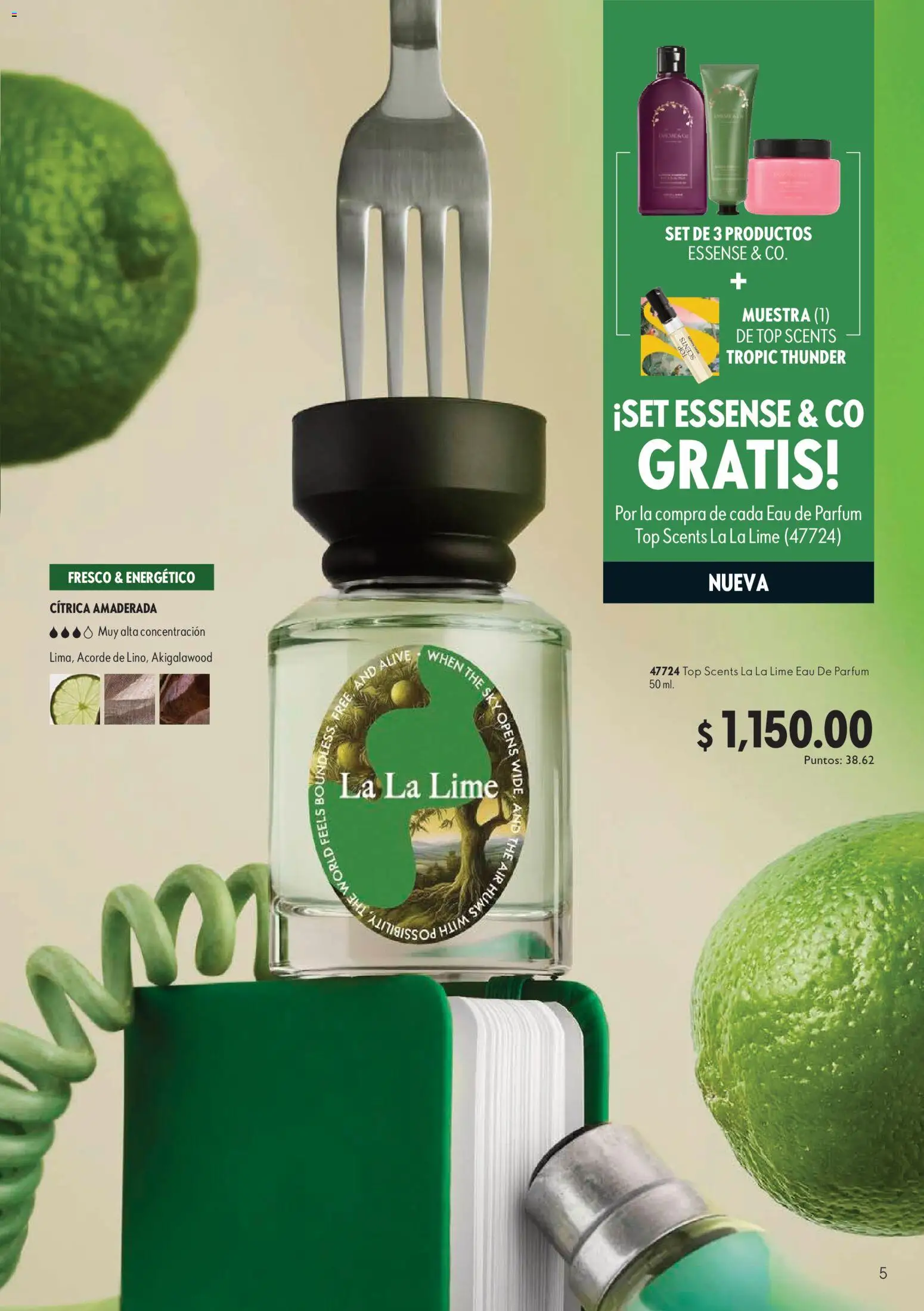 Nuevas ofertas de Oriflame válidas en toda la República Mexicana desde el 22/08/2026. ¡Encuentra las mejores ofertas en Oriflame campaña 12 2026! | Página: 5 | Productos: Top