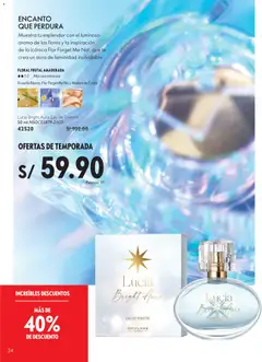 Vista previa de folleto Oriflame catálogo - Campaña 11 de la Oriflame válido desde 01/08/2026 | Página: 24 | Productos: Té, EAU de Toilette