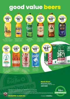 Preview of The Bottle-O - Good Value Booze, For Good Value People QLD 18/05 - valid from 17.05.2026 | Page: 6 | Products: Ginger, Beer, Press