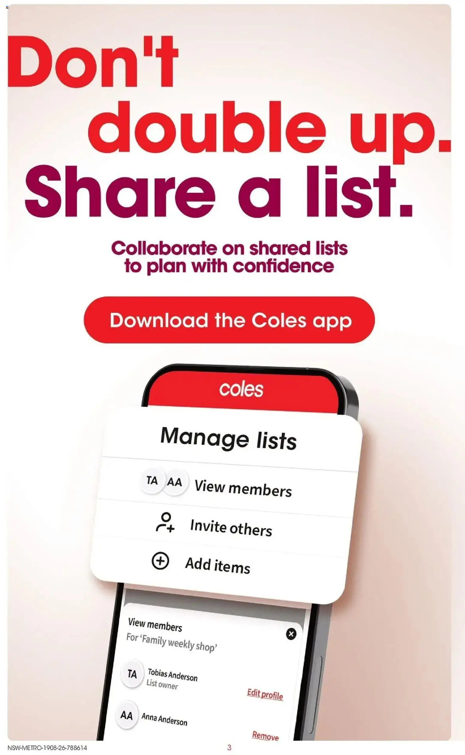 Coles catalogue - valid from 19/08/2026 | Page: 3