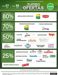 Vista previa Jumbo ofertas válido desde el 27/07/2026 | Página: 2 | Productos: Teléfono, Molde, Pescado, Pan