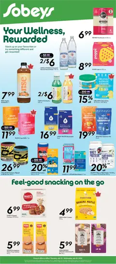 Preview of Sobeys weekly flyer / circulaire from shop Sobeys valid from Jul 23, 2026 | Page: 20