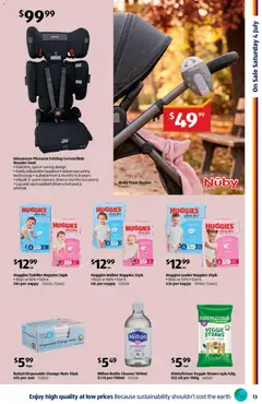 Preview of Aldi catalogue Special Buys - valid from 01/07/2026 | Page: 13 | Products: Cleaner, Nappies, Straws
