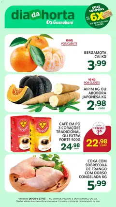 Supermercado Guanabara - Ofertas da semana - Pré-Visualização do folheto da loja Supermercado Guanabara, válido de 26.05.2026
