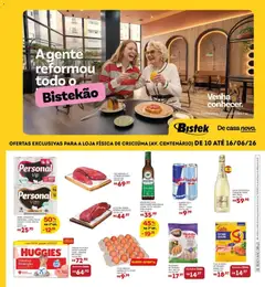 Bistek Supermercados ofertas Bistekão - Pré-Visualização do folheto da loja Bistek Supermercados, válido de 10.06.2026
