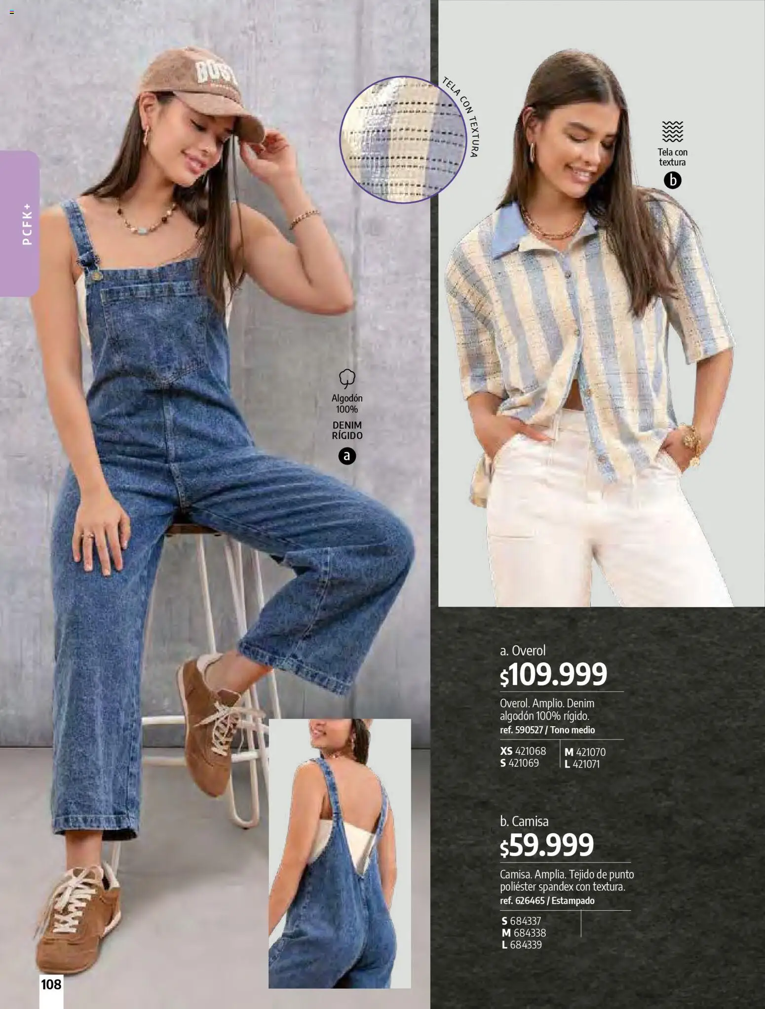 Pacifika revista - valida desde el 01.03.2026 | Página: 110 | Productos: Algodón, Overol, Camisa