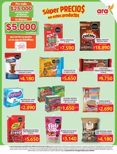 Ara catálogo -  Vista previa de la revista de la tienda Ara valido desde el 11.06.2026 | Página: 9 | Productos: Fresa, Avena, Azucar, Mermelada