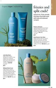 Preview of Avon weekly ads valid from 20.05.2026 | Page: 43 | Products: Hair mask, Mask, Body cream, Body Wash
