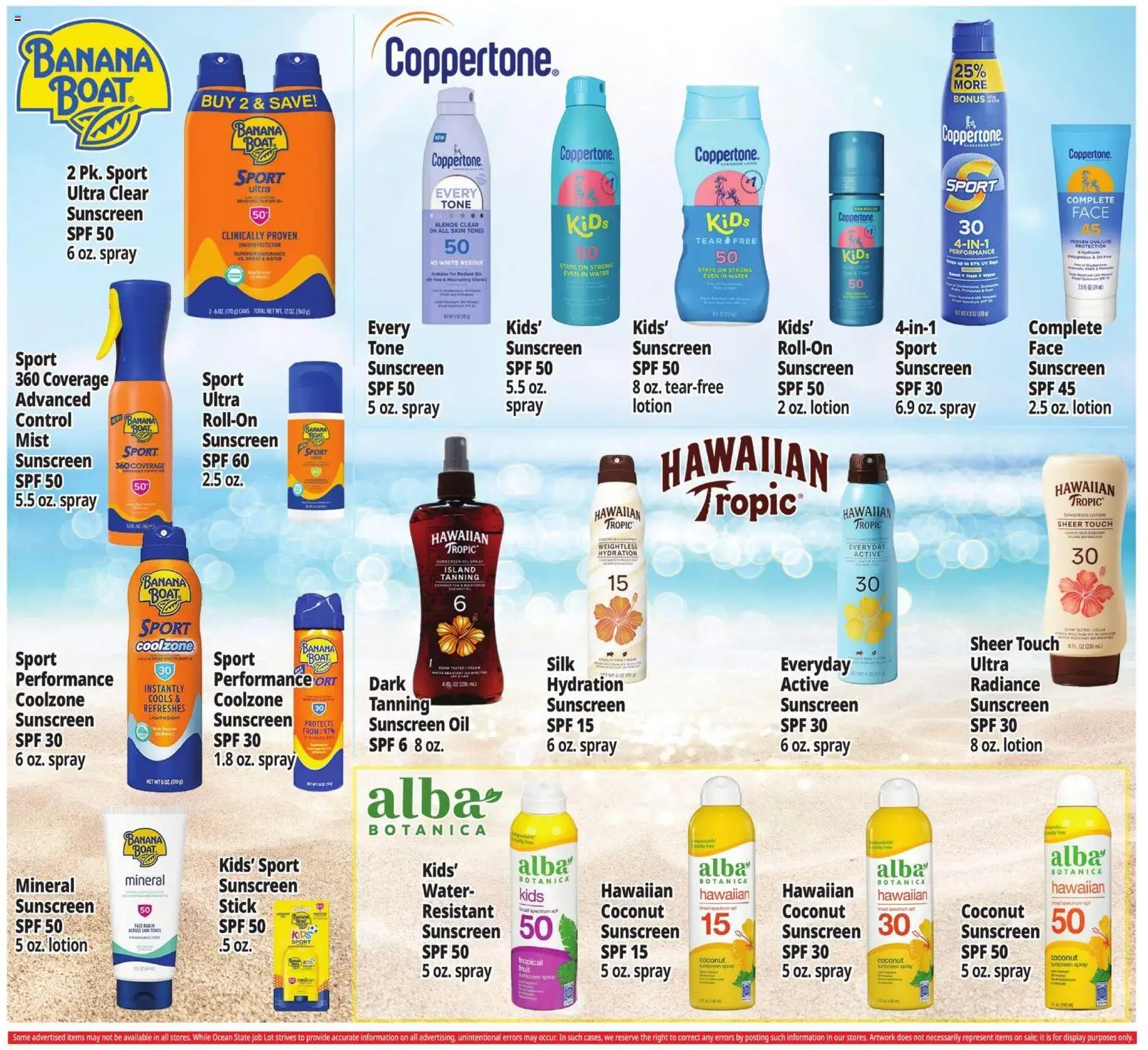 Ocean State Job Lot Weekly Ad - valid from 21.05.2026 | Page: 18 | Products: Oil, Sunscreen, Water, Watch