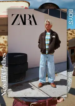 Vista previa de Zara catálogo Boys', nuevo folleto de la tienda, válido en México a partir del 01/10/2026