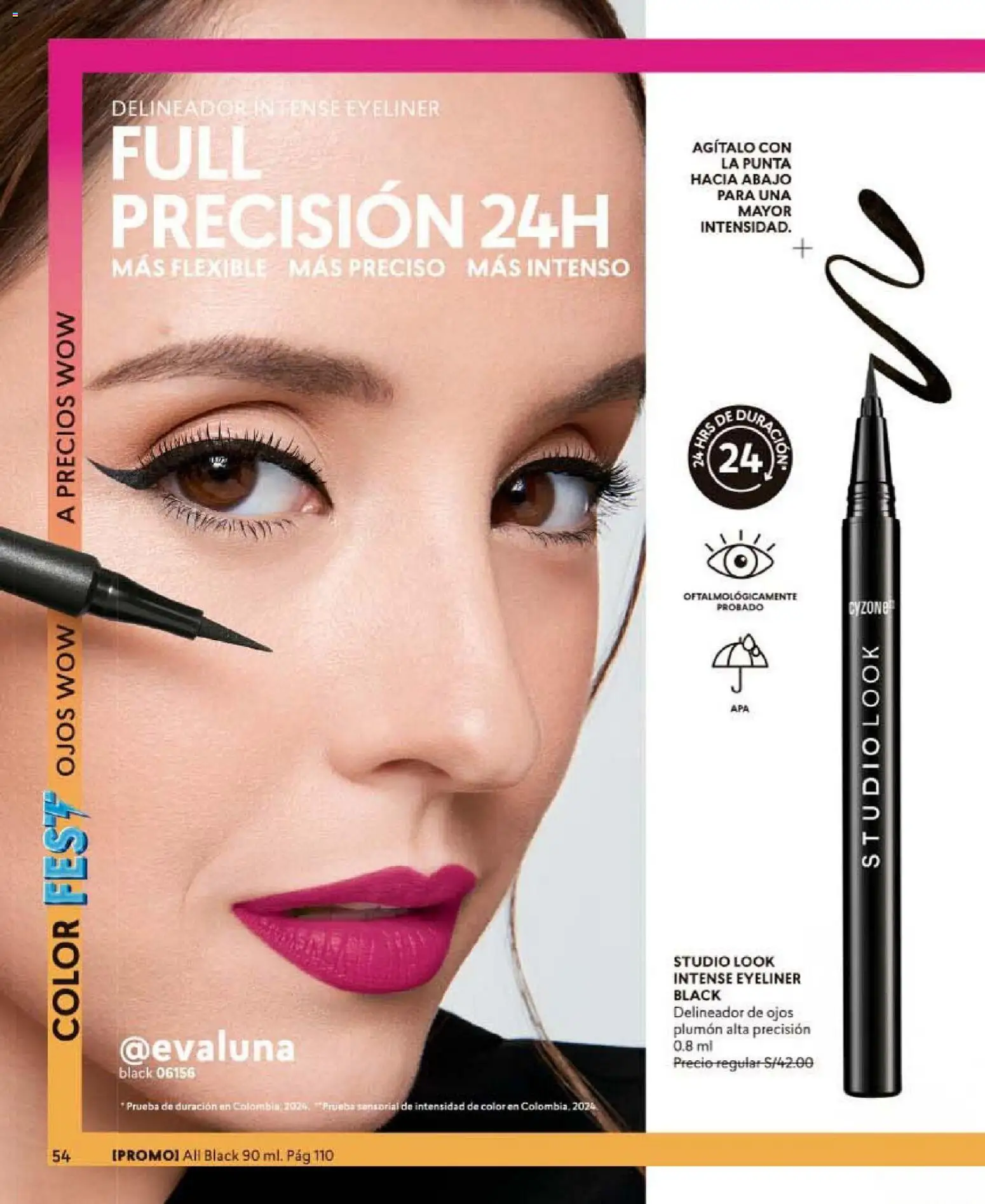 Catálogo CyZone válido desde 30.05.2026 | Página: 54 | Productos: Delineador de ojos, Delineador