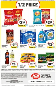 Preview of Ritchies catalogue - valid from 05/08/2026 | Page: 6 | Products: Cups, Powder, Sour cream, Laundry