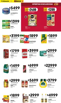Vista previa Diarco - Ofertas Diarco Barrio válido desde el 03/08/2026 | Página: 8 | Productos: Peso, Chocolate, Vasos, Planta