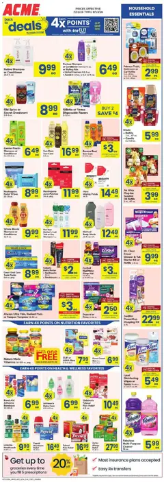 Preview of Acme weekly ads valid from 07/31/2026