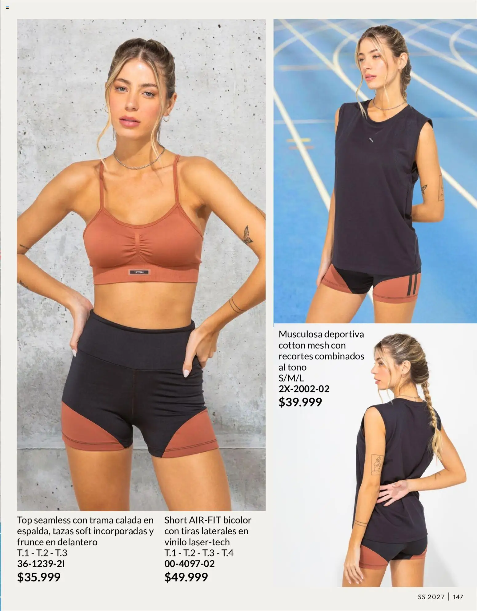 Vitnik - Mujer │ válido desde el 01/09/2026 | Página: 147 | Productos: Top, Short, Musculosa