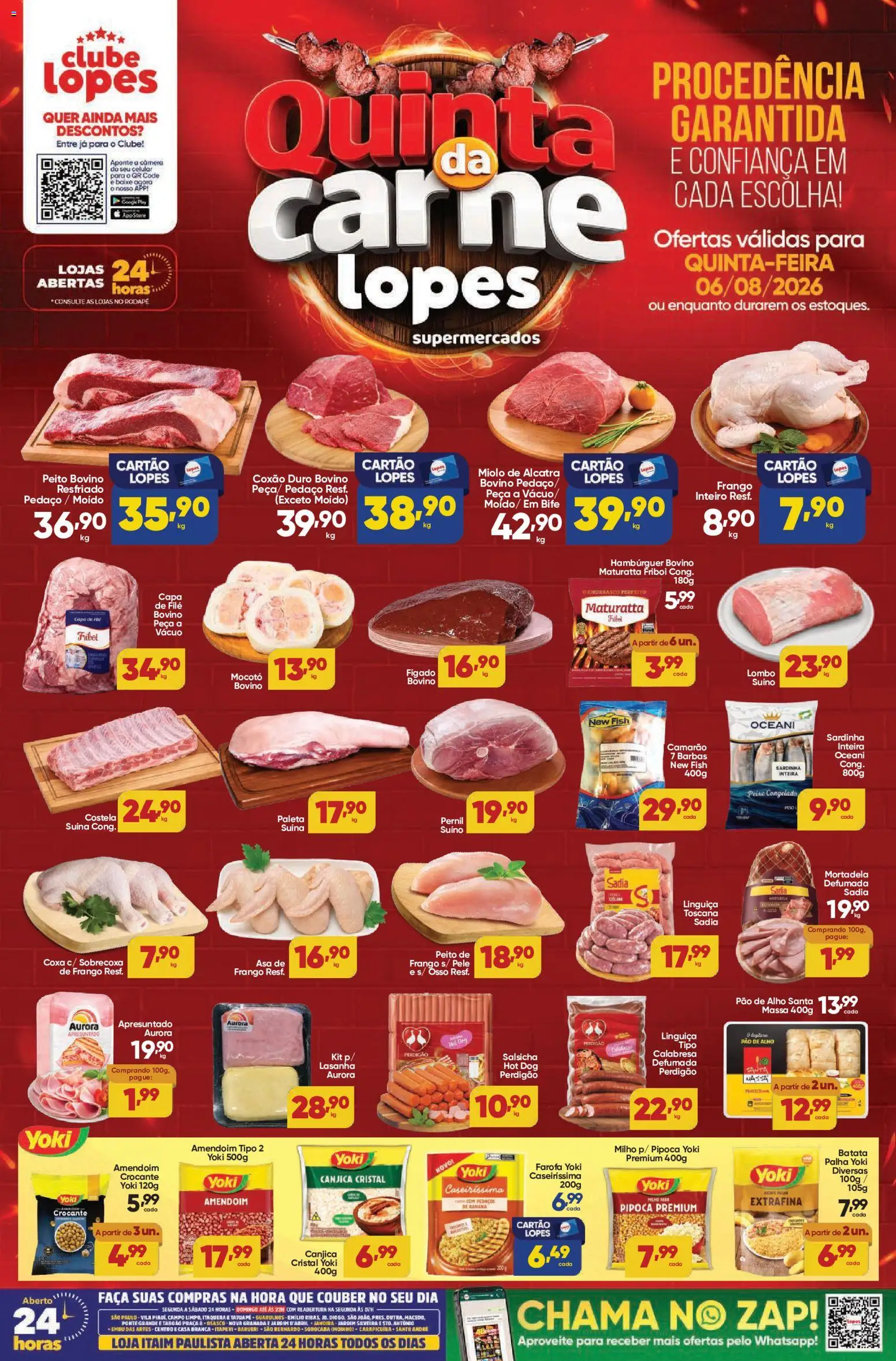 Lopes Supermercados Folheto - válido de 06/08/2026 | Página: 1