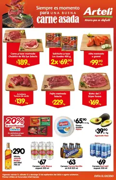 Vista previa de Arteli folleto Carnita Asada Expres, nuevo folleto de la tienda, válido en México a partir del 11/09/2026