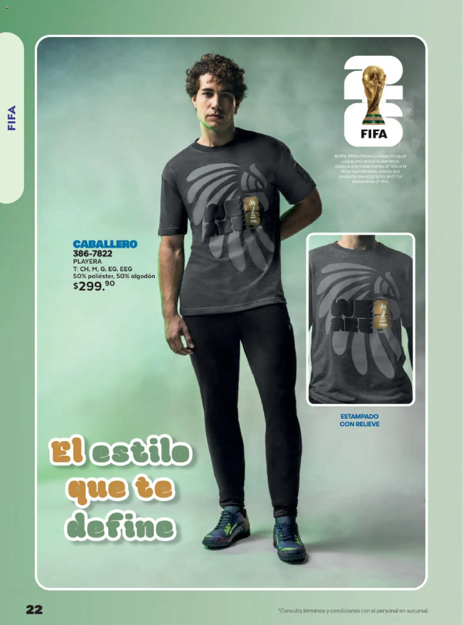 Nuevas ofertas de Andrea válidas en toda la República Mexicana desde el 24.05.2026. ¡Encuentra las mejores ofertas en Andrea catálogo Lo más divertindo en ropa! | Página: 22 | Productos: Algodón, Playera, Té