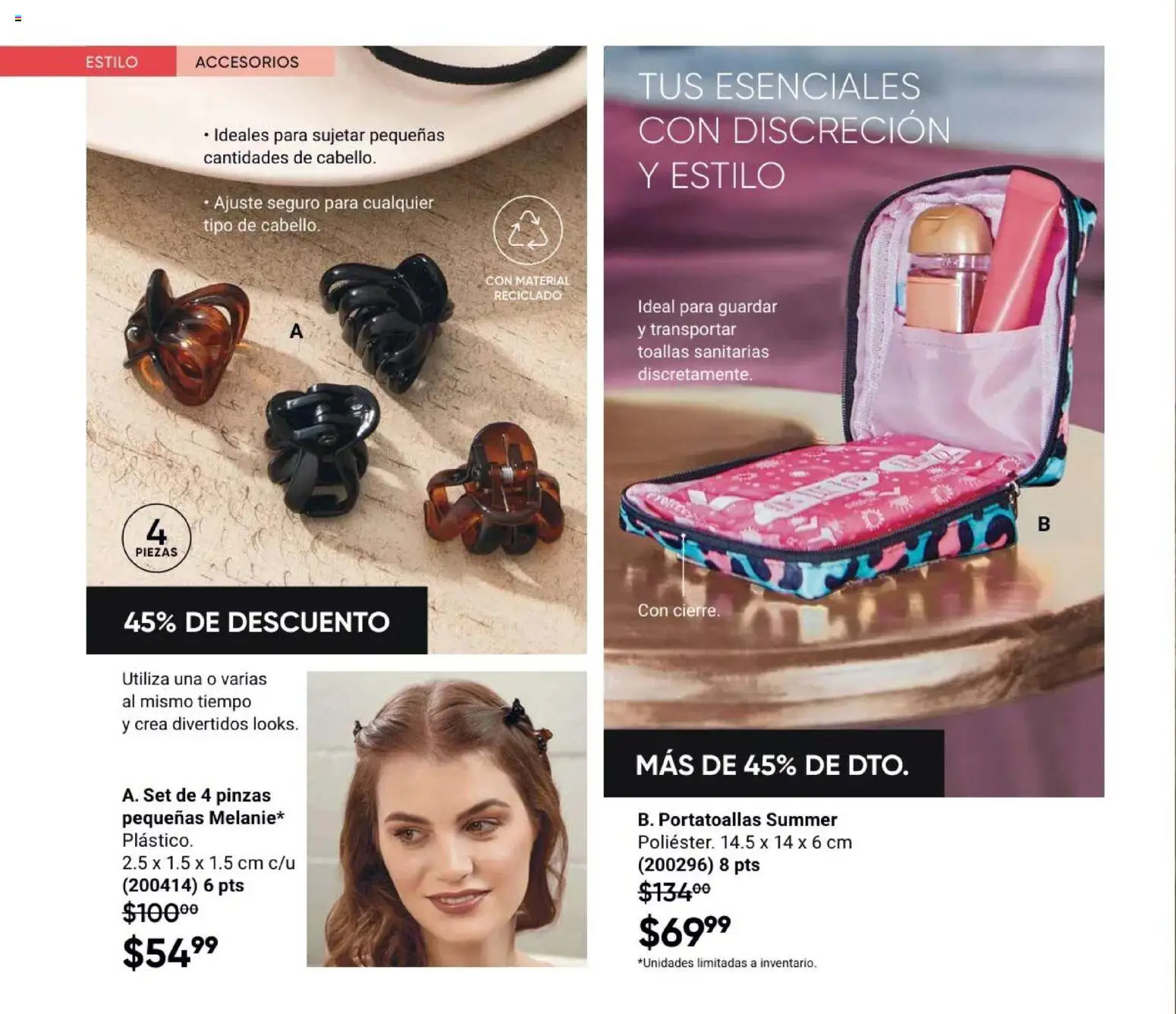 Nuevas ofertas de AVON válidas en toda la República Mexicana desde el 31/07/2026. ¡Encuentra las mejores ofertas en AVON Casa & Estilo 12 2026! | Página: 138 | Productos: Toallas