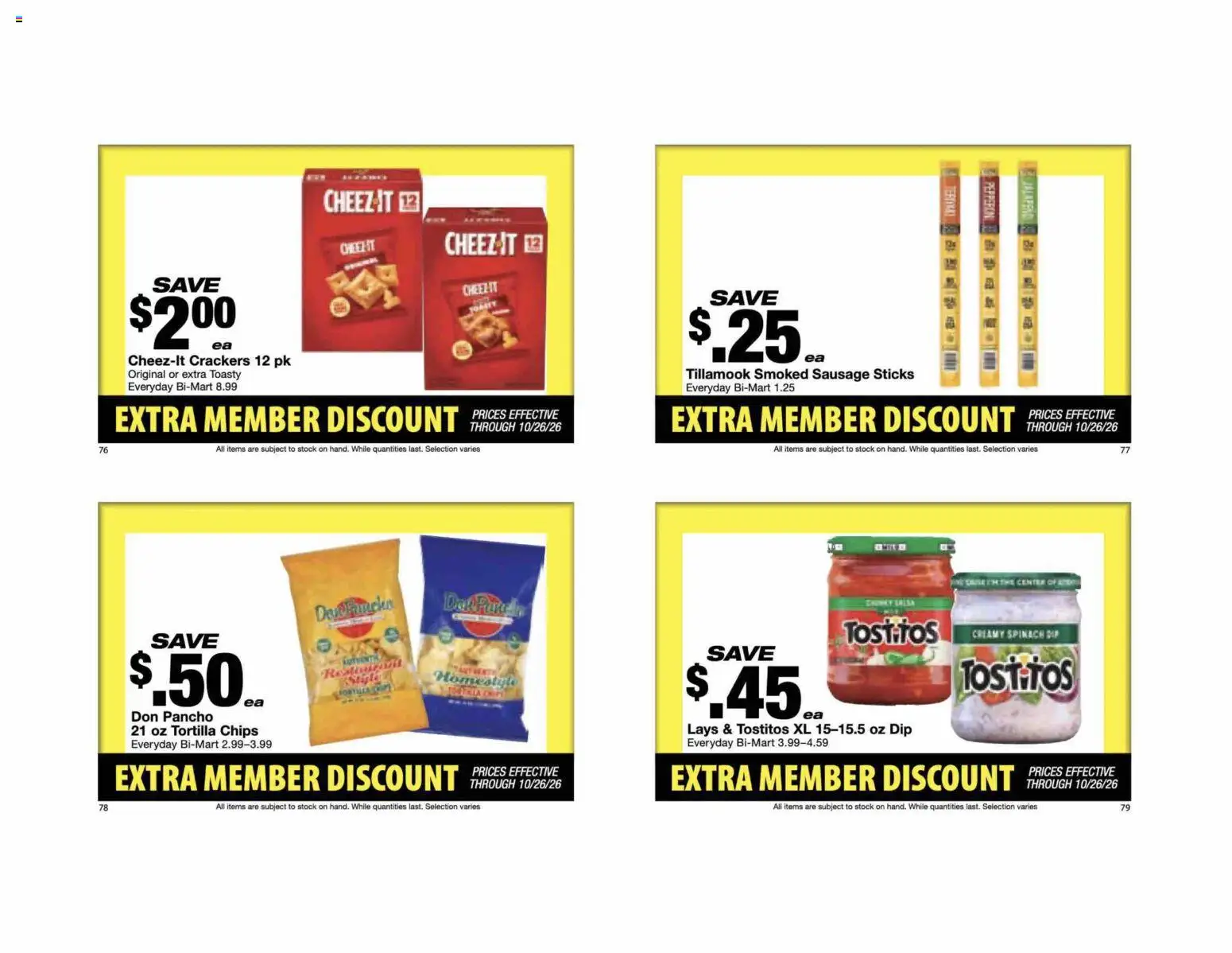 Bi-Mart Extra Member Discount Book - valid from 10/13/2026 | Page: 21