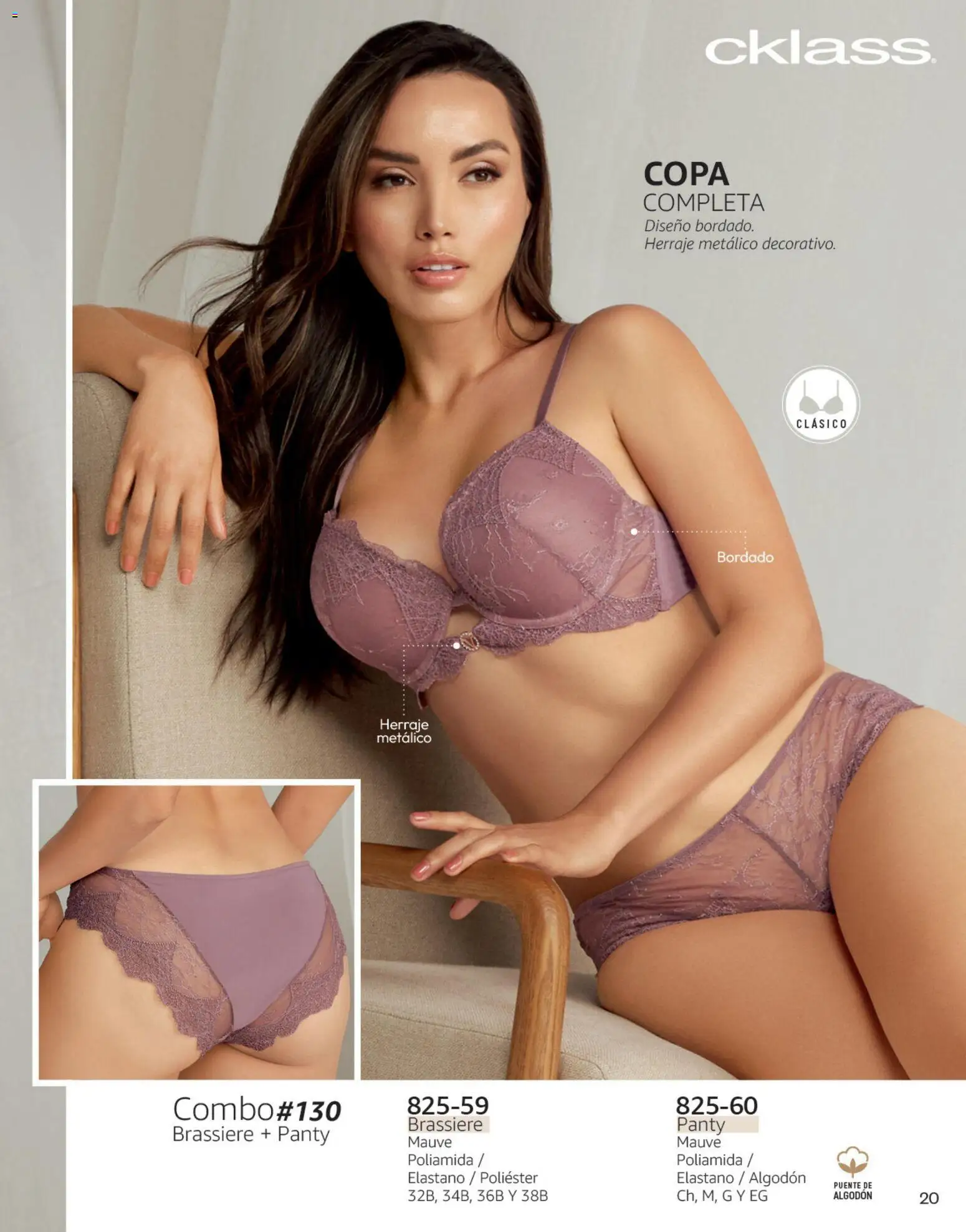 Nuevas ofertas de Cklass válidas en toda la República Mexicana desde el 08/07/2026. ¡Encuentra las mejores ofertas en Cklass catálogo Secrets! | Página: 21 | Productos: Algodón