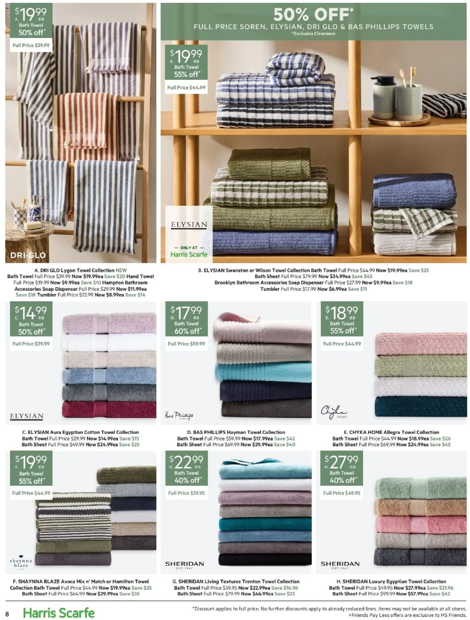 Harris Scarfe catalogue - valid from 20/08/2026 | Page: 8 | Products: Bath, Soap, Accessories, Bathroom