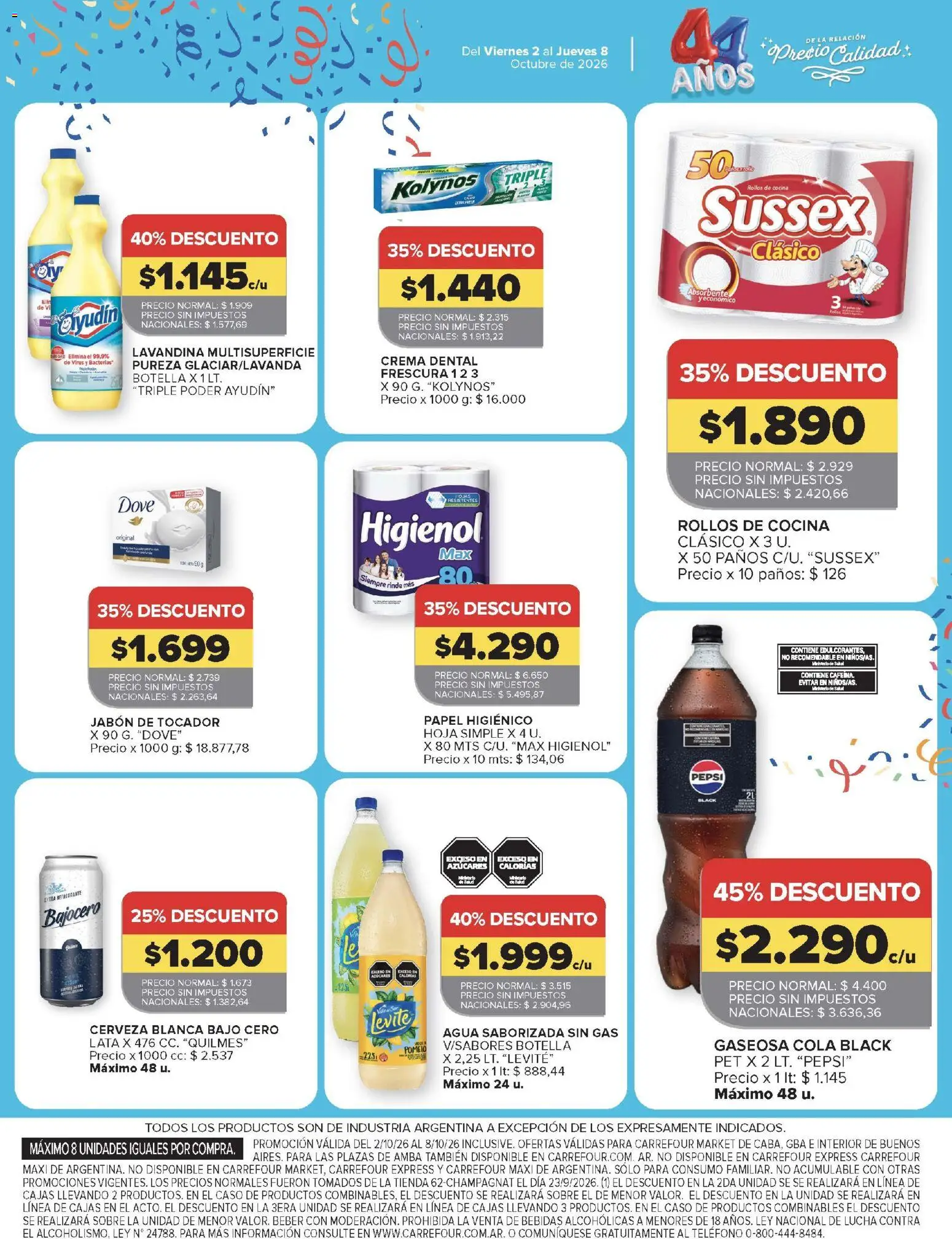 Carrefour Ofertas │ válido desde el 02/10/2026 | Página: 43