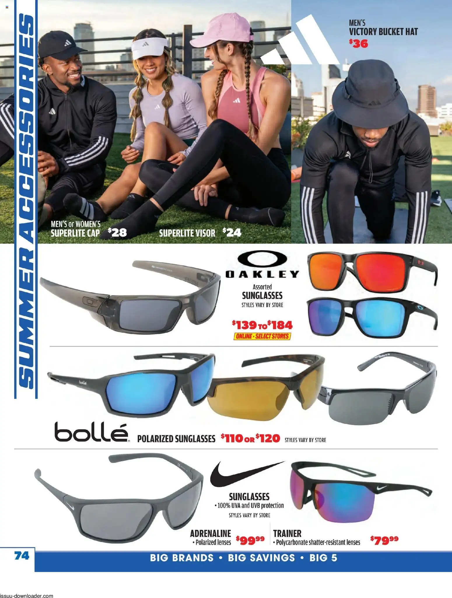 Big 5 Sporting Goods Summer Catalog - valid from 05/26/2026 | Page: 74 | Products: Hat, Cap