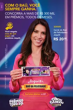 Jequiti - Revista 14/2026 - Pré-Visualização do folheto da loja Jequiti, válido de 01/10/2026 | Página: 44 | Produtos: Carne