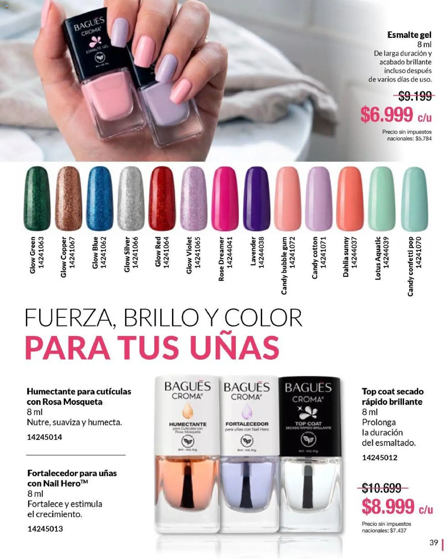 Bagués - Catálogo │ válido desde el 01.06.2026 | Página: 39 | Productos: Top, Brillo