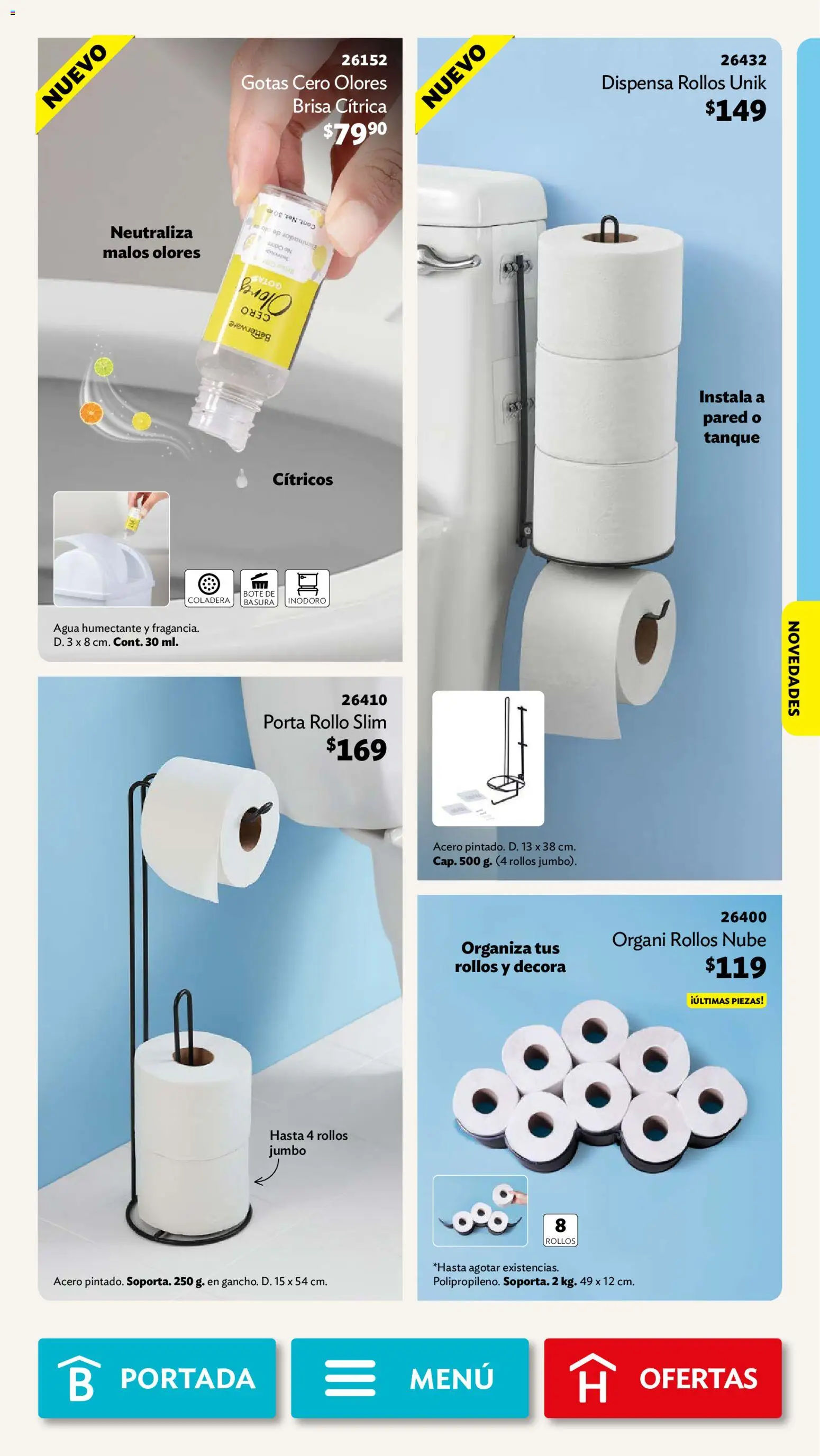 Nuevas ofertas de Betterware válidas en toda la República Mexicana desde el 28/09/2026. ¡Encuentra las mejores ofertas en Betterware campaña 10 2026! | Página: 83