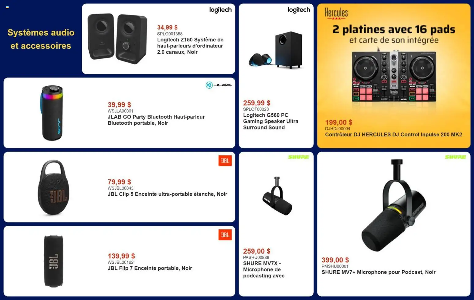 Canada Computers flyer valid from Jun 29, 2026 | Page: 11 | Products: PC, Audio, Microphone, Speaker