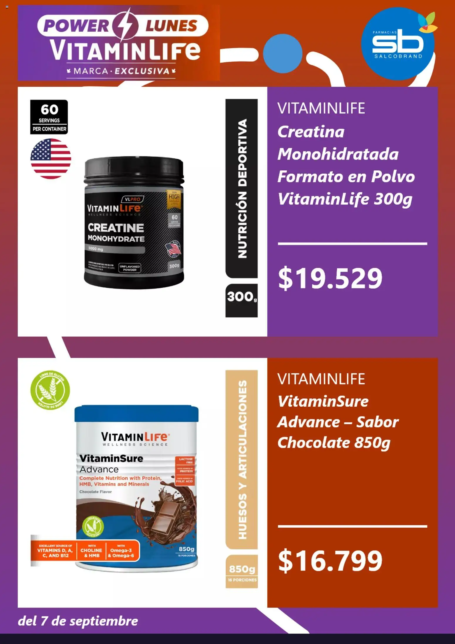 Salcobrand Ofertas │ válido desde el 06.09.2026 | Página: 3 | Productos: Polvo, Chocolate