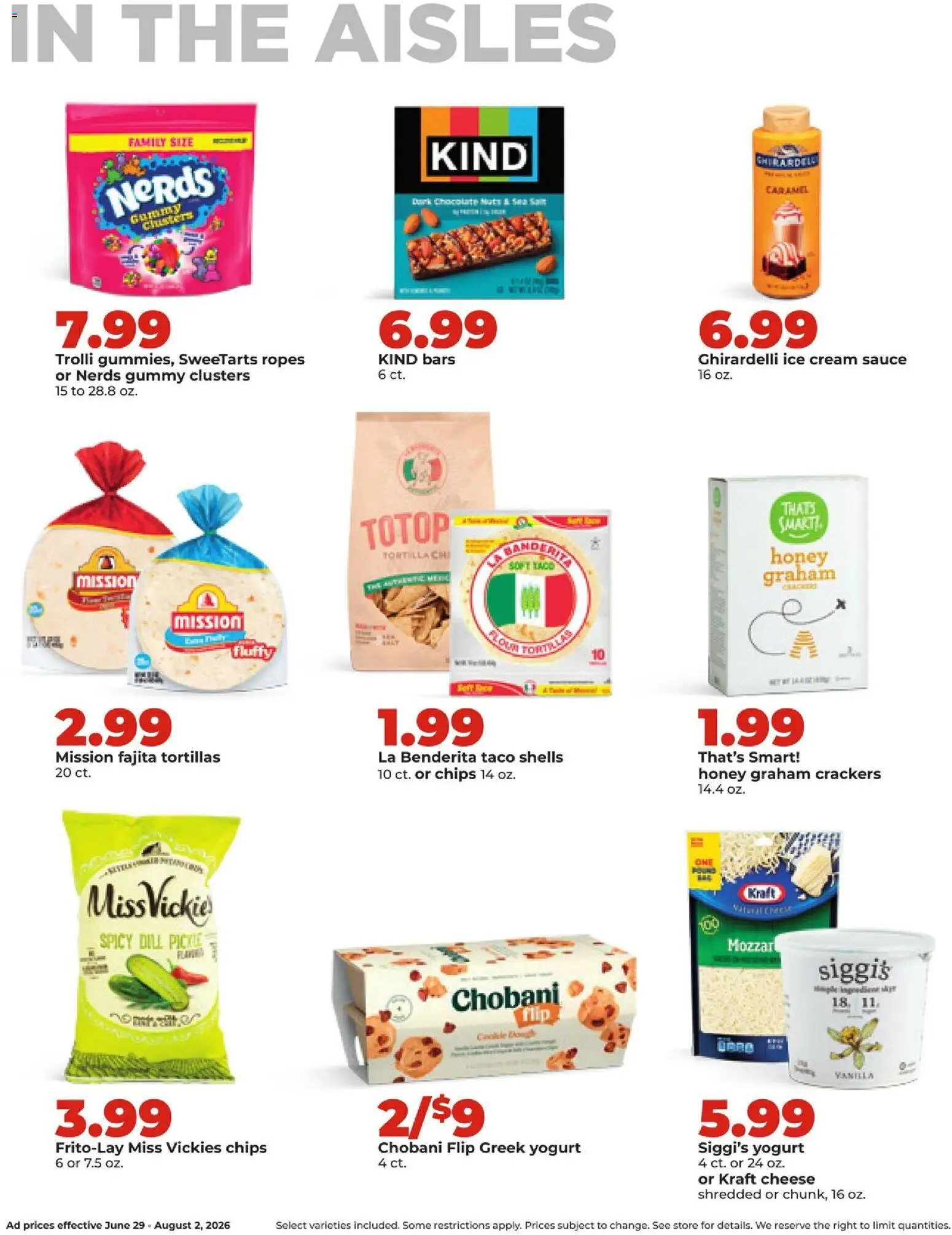 HyVee Monthly Ad - valid from 06/29/2026 | Page: 17 | Products: Cheese, Yogurt, Ice cream, Sauce