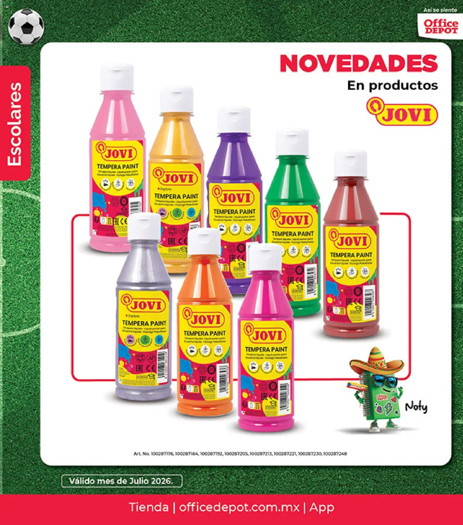 Nuevas ofertas de Office Depot válidas en toda la República Mexicana desde el 01/07/2026. ¡Encuentra las mejores ofertas en Office Depot catálogo! | Página: 14