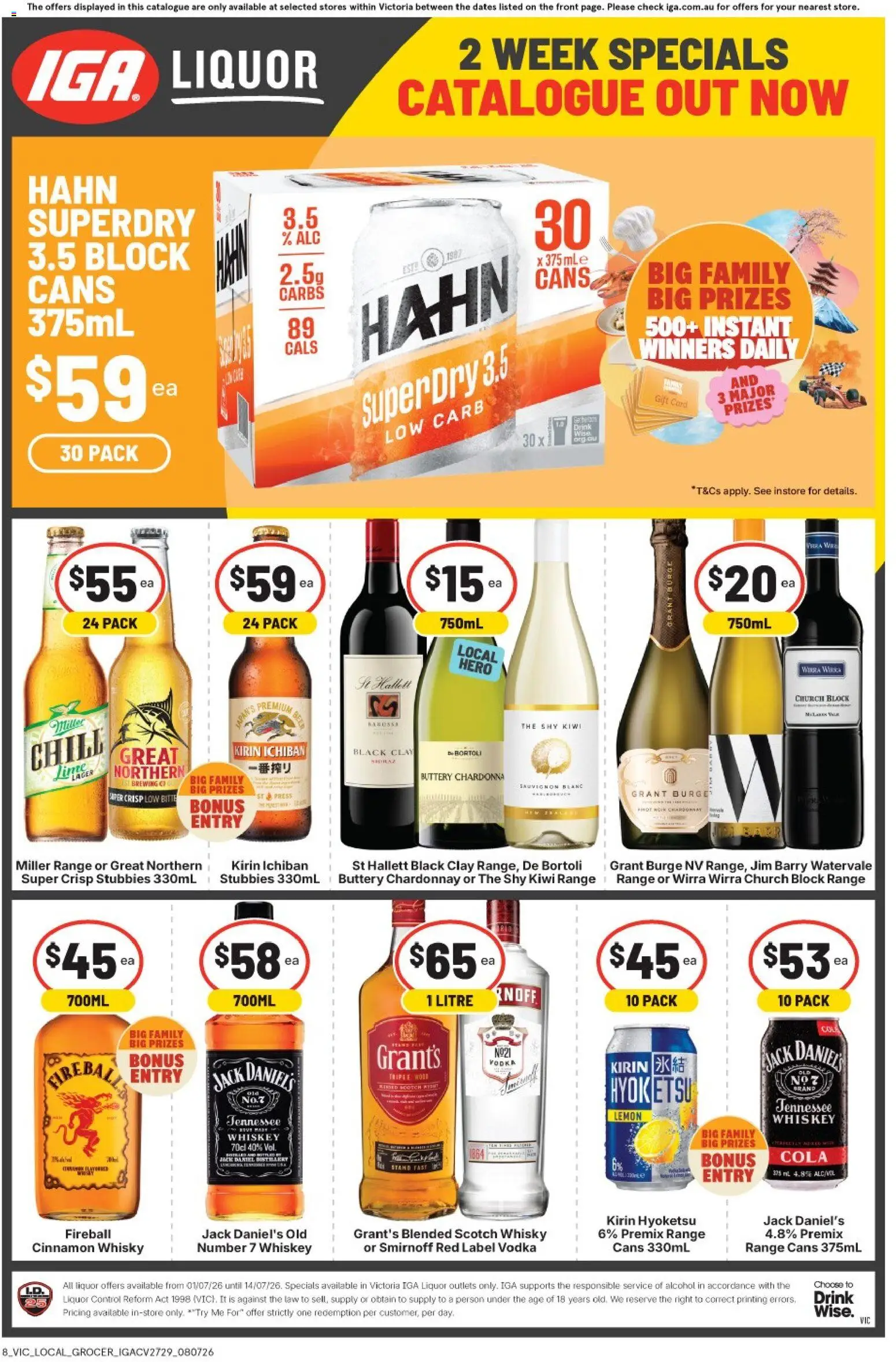 IGA catalogue - valid from 08/07/2026 | Page: 2 | Products: Bra, Lemon, Scotch, Clay