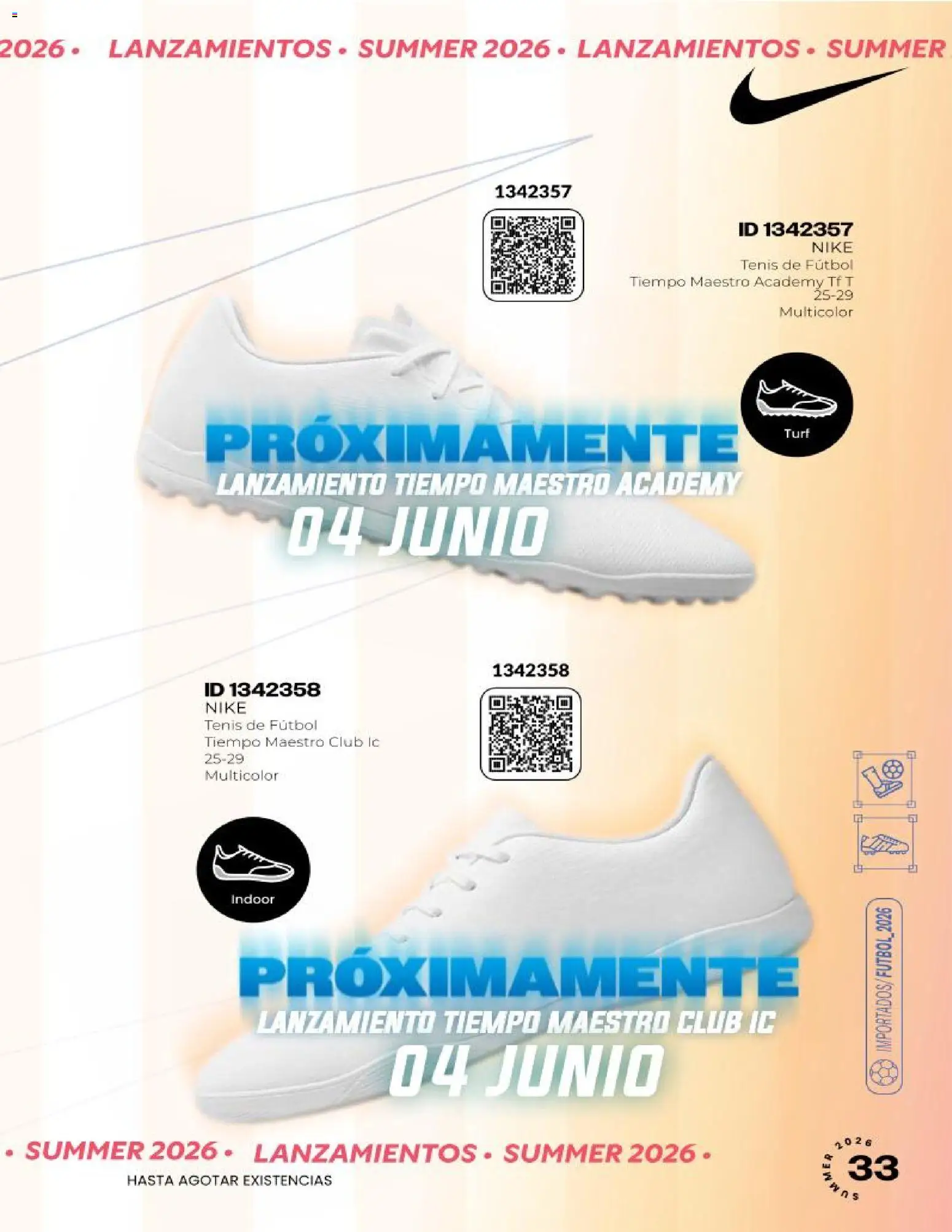 Nuevas ofertas de Price Shoes válidas en toda la República Mexicana desde el 04.06.2026. ¡Encuentra las mejores ofertas en Price Shoes catálogo Fútbol 2026! | Página: 33 | Productos: Tenis